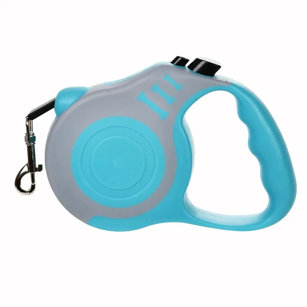 Retractable Dog Leash 3M 5M For Small And Large Dogs Hiking Walking With Quick Release And Durable Traction Rope