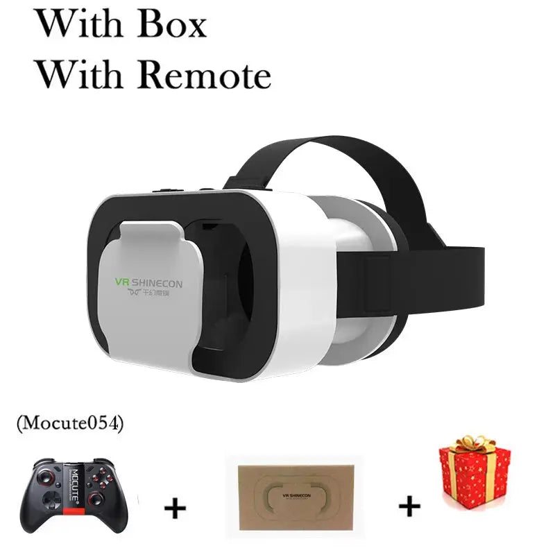 Shinecon Viar Virtual Reality VR Glasses Headset 3D Device Helmet Goggles For Smartphone Gaming