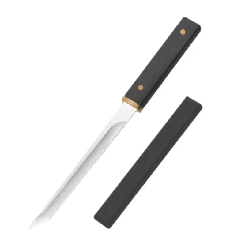 GrillMaster Barbecue Utility Knife Stainless Steel Blade Plastic Handle For Slicing Fish Meat