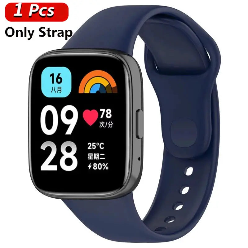 Silicone Strap+Case for Xiaomi Redmi Watch 3 Active band smartwatch Accessories Sport Bracelet For Redmi watch3 Active/Lite 2030