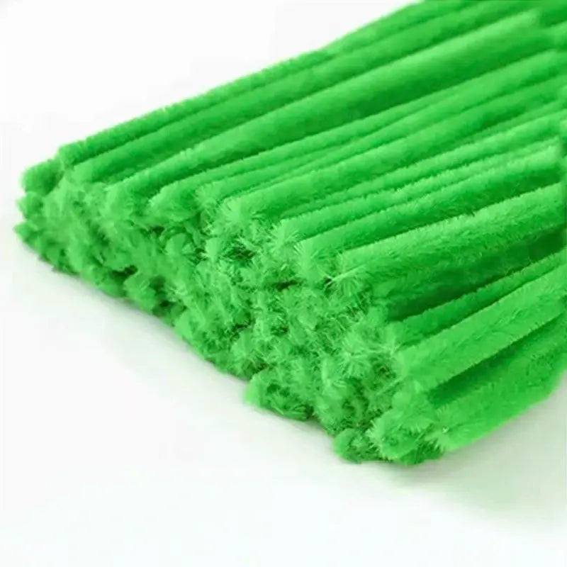 100 Count 30cm Chenille Stems Pipe Cleaners For Kids Crafts Educational Toys Colorful Bulk DIY Craft Supplies