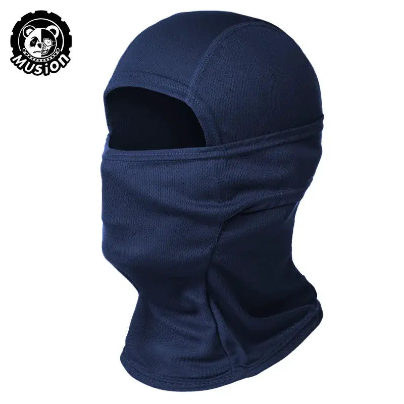 VeloGuard Motorcycle Balaclava Full Face Mask With Breathable Mesh For UV Sun Protection While Cycling