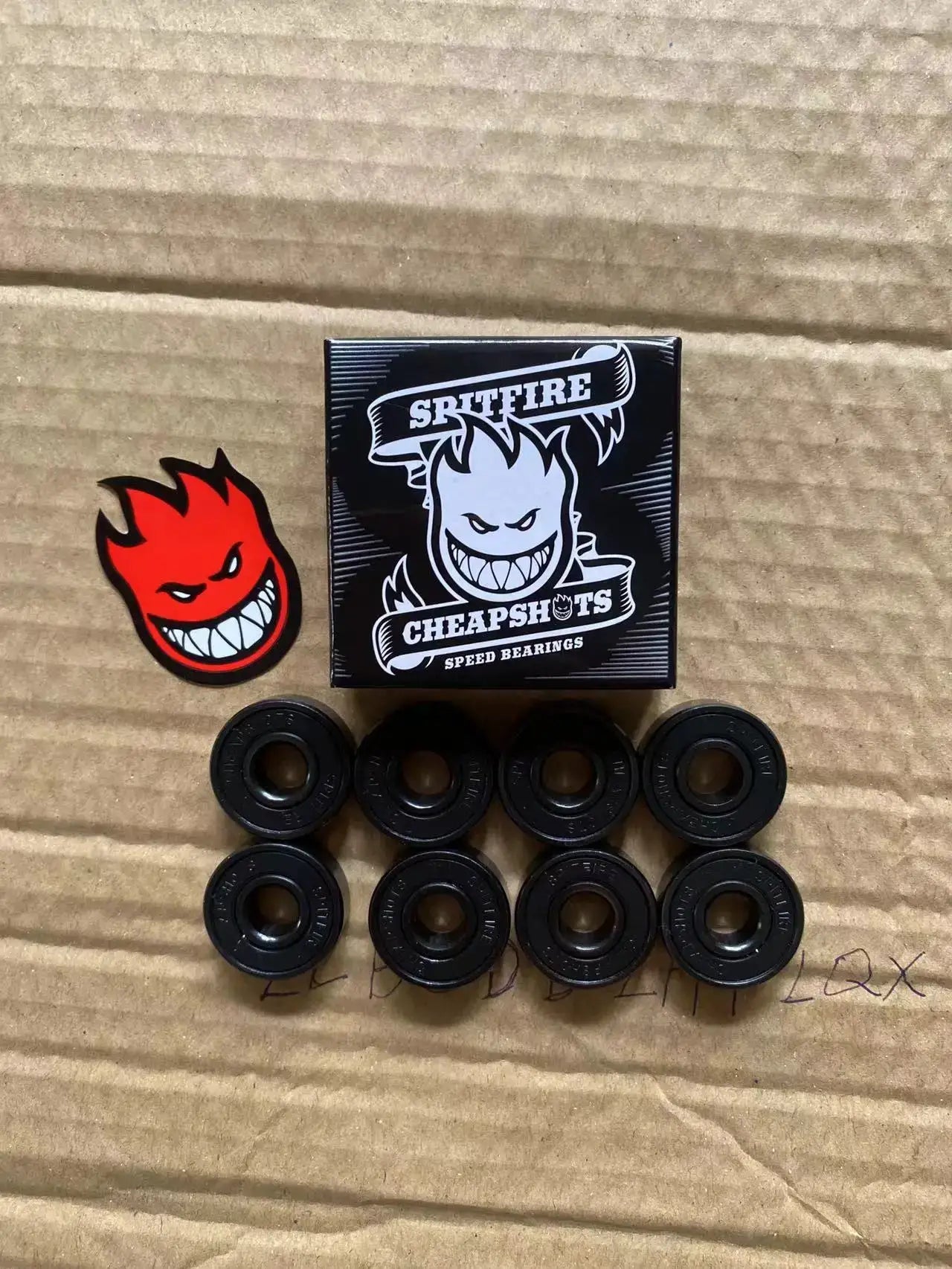 Skateboard Bearings 8 Pack Spacers And Washers Bundle 608 High Rotation Ceramic Bearings For Precision Skateboards