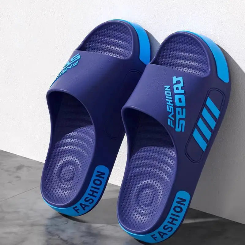 CozyStep Unisex Open Toe Slippers EVA Flat Sole Comfort For Home And Beach Lightweight Summer Indoor Outdoor Wear