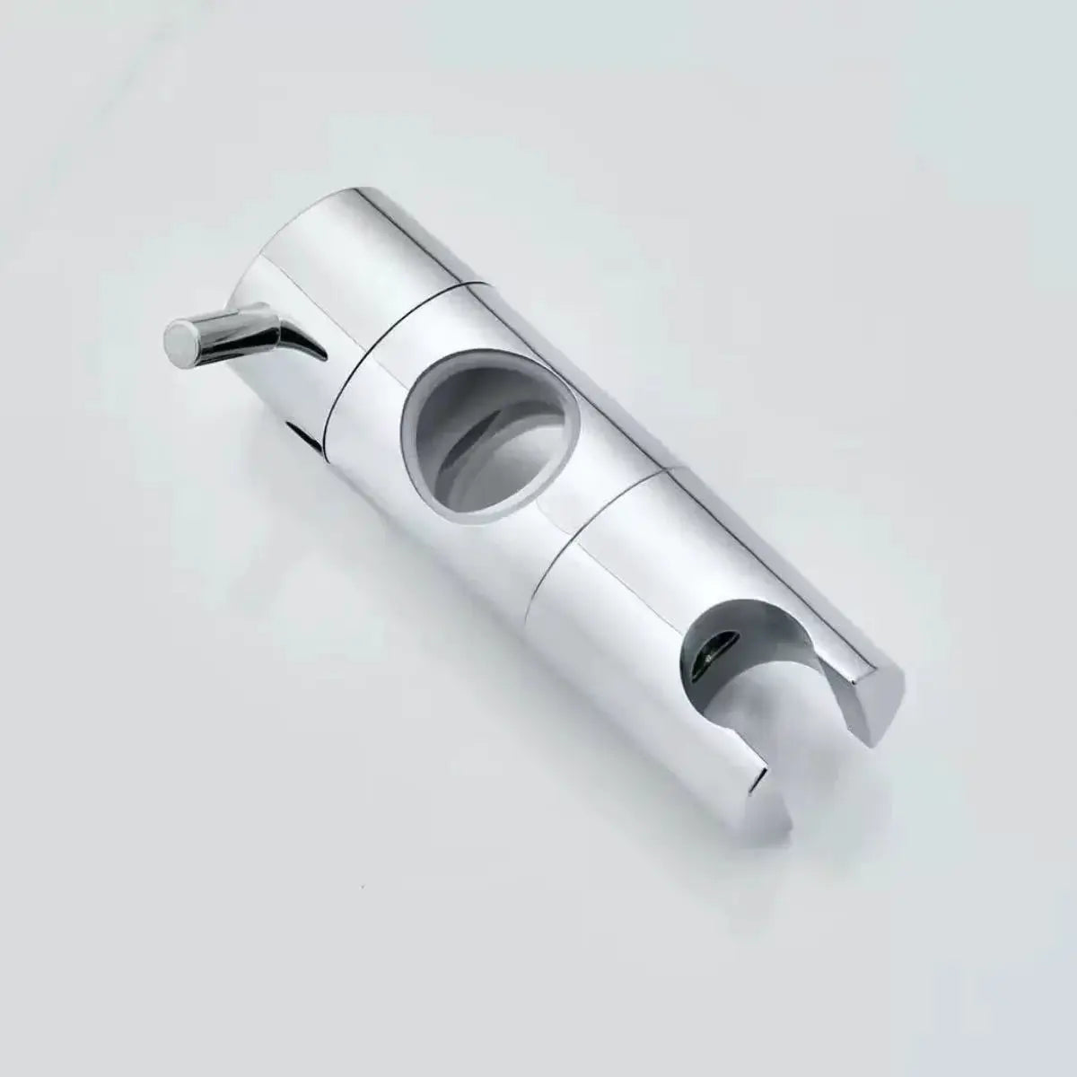 Simples Market chrome hand shower head holder clamp with slider mounting arm for 19–25 mm