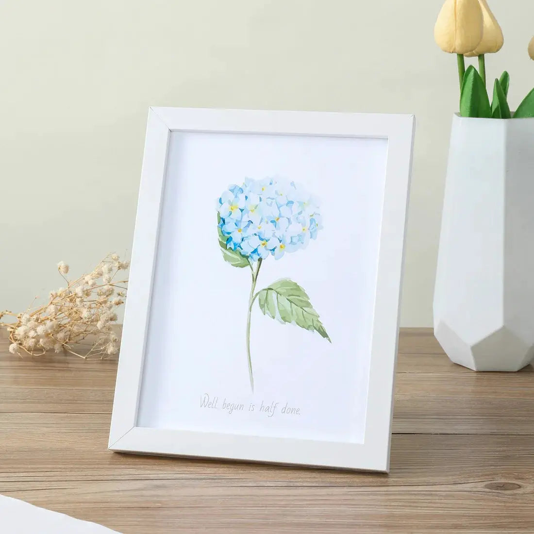Wooden Photo Frame For Wall Hanging And Tabletop Stand 10x15 15x20 20x25cm A4 Picture Frame Decor