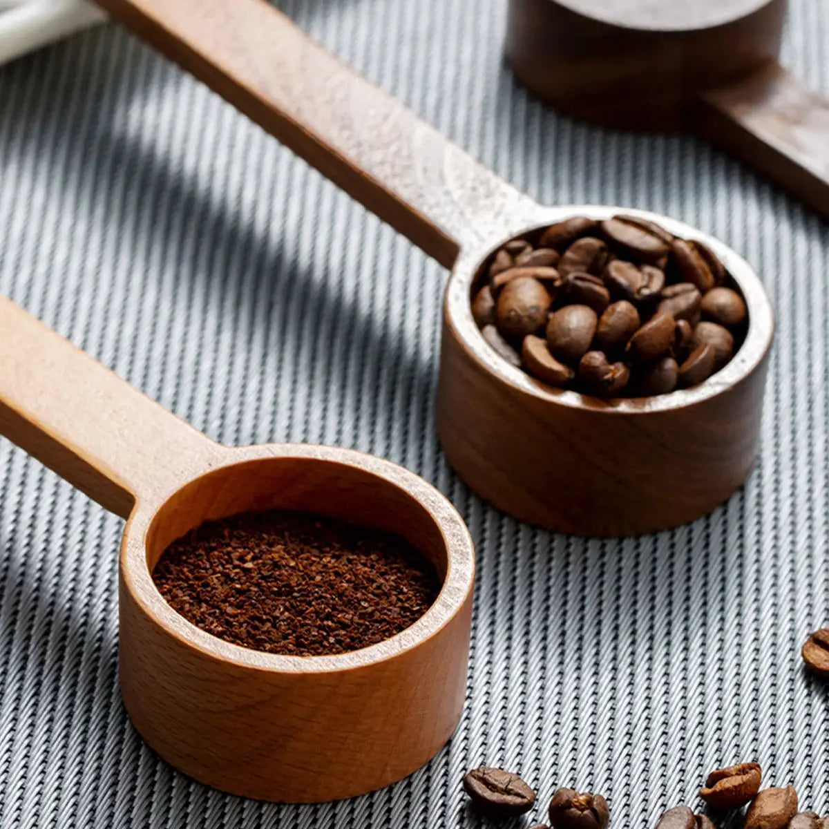 NatureWood Walnut Coffee Scoop Solid Wood Gram Measuring Spoon For Coffee Powder And Milk Powder