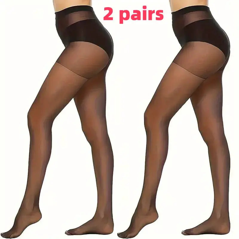 SilkWeave Womens Slim Fit Silk Pantyhose Ultra Thin Breathable High Elasticity Anti Hook