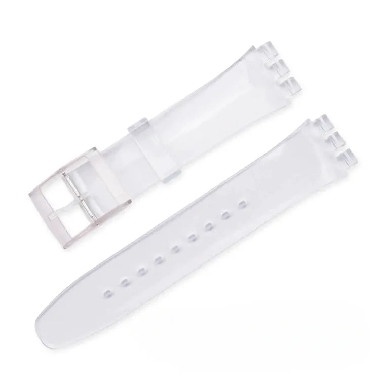 Swatch Compatible Silicone Watch Band 16mm 17mm 19mm 20mm Waterproof Colorful Rubber Strap For Men And Women