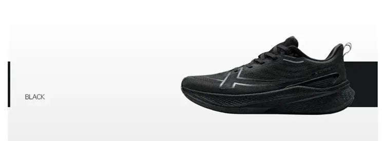 Xtep 2000km 3.0 men's black running shoes with lightweight wear-resistant design