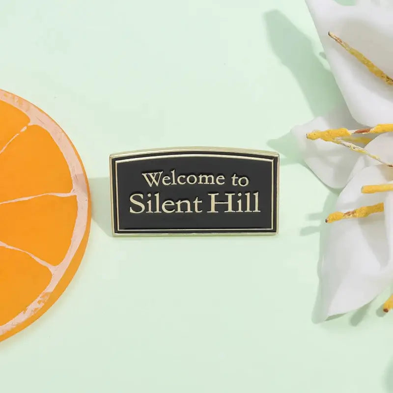 Silent Hill Brooch Enamel Pins Metal Zinc Alloy Horror Film Game Badge Lapel Pins Unisex Gift