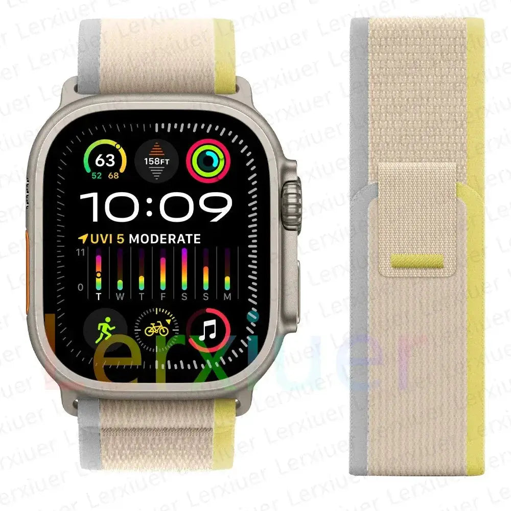 trail loop For apple watch ultra 3 2 Band 49mm 44mm 40mm 45mm 41mm 42mm correa bracelet iWatch series 7 se 8 9 10 11 46mm straps
