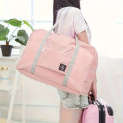 TravelEase Foldable Carry On Duffel Bag Lightweight Large Capacity For Airline Travel Ideal For Weekend Getaways