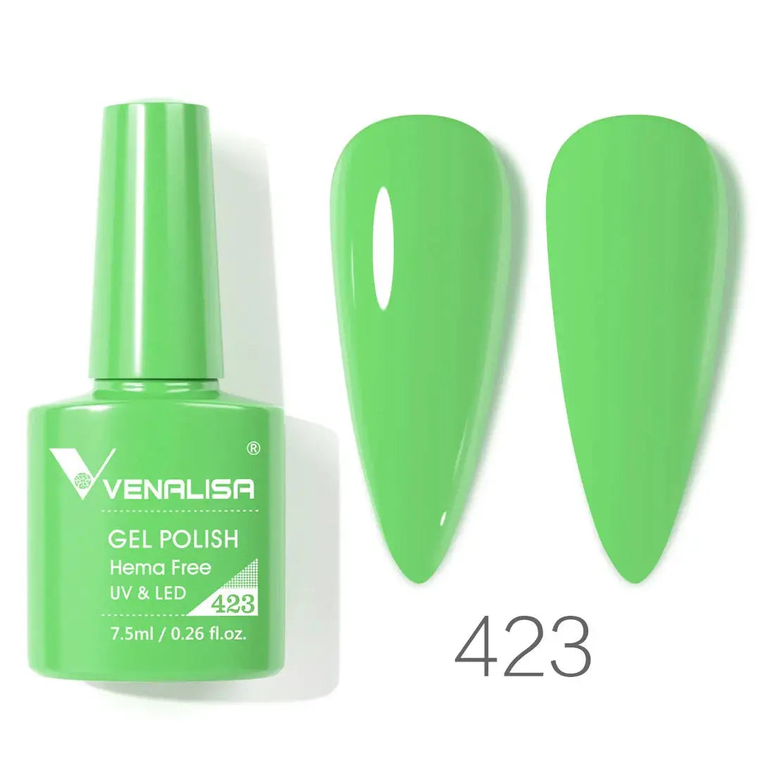 Venalisa 7 5ml Gel Nail Polish Kit 60 Colors Hema Free Milky White Jelly Soak Off UV LED Varnish Full Coverage