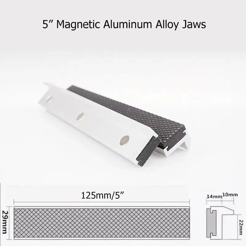 Vise Magnetic Protective Cover For 2.5 To 8 Inch Jaws Aluminium Alloy Rubber Surface Bench Vise Protector Accessories