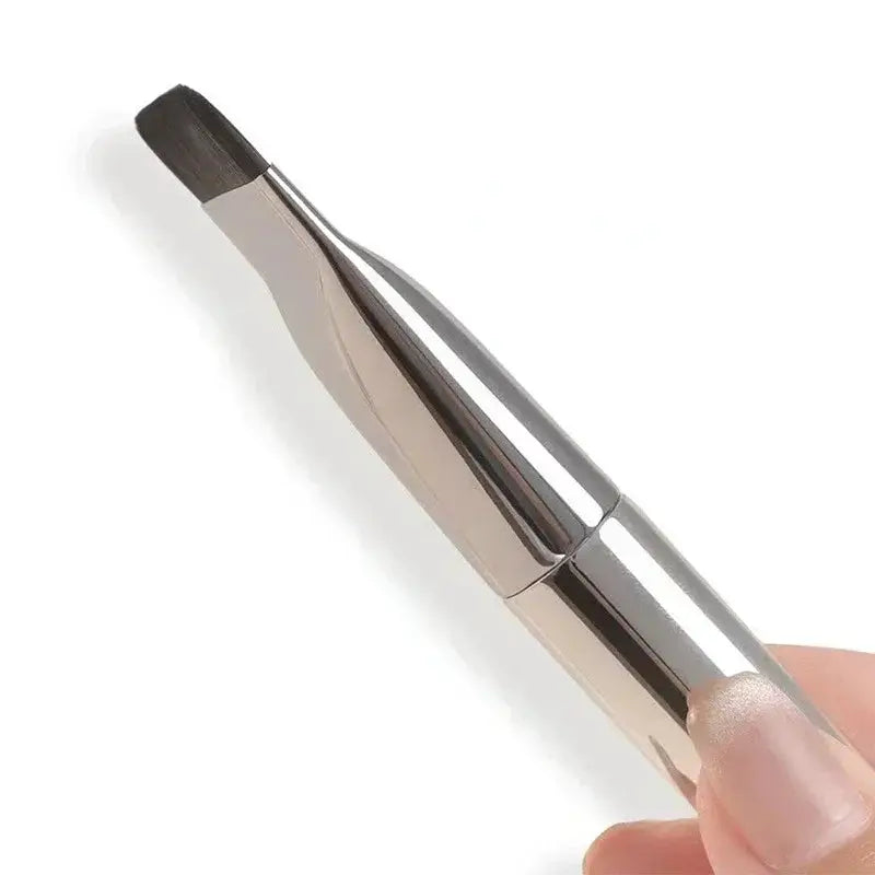 SilkLine Ultra Thin Foundation Brush For Precise Contour And Flawless Cream Makeup Blending