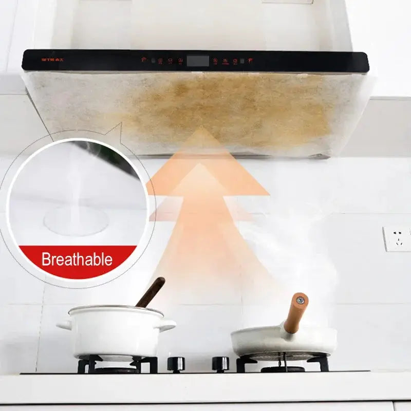 Disposable Nonwoven Oil Filter Paper For Cooker Hood And Extractor Fan Grease Filter 5 To 10M