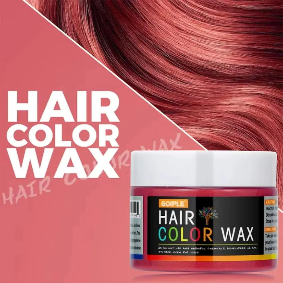 Valentines Day DIY Hair Dyed Mud Colour Wax Easy To Wash Coloring Cream For Hair Beard And Eyebrows
