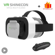 Shinecon Viar Virtual Reality VR Glasses Headset 3D Device Helmet Goggles For Smartphone Gaming