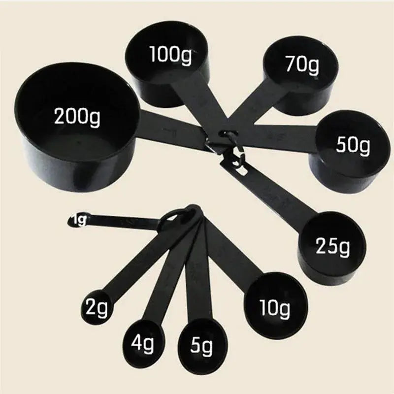 EcoBake Measuring Tools Set 5 Or 10 Pieces Spoons And Cups With Clear Measurement Markings For Precise Baking