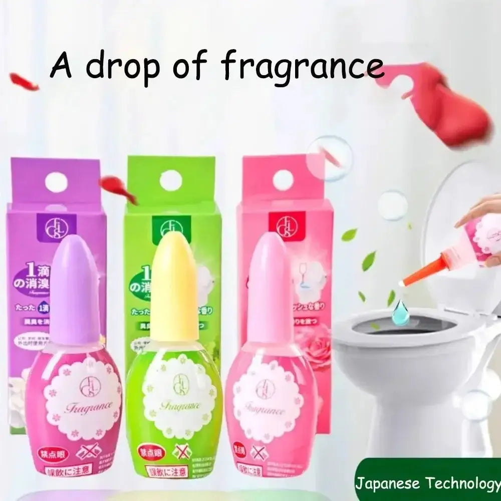 20ml One Drop Toilet Deodorant Fragrance Liquid Indoor Aromatherapy Air Freshener for Odor Elimination