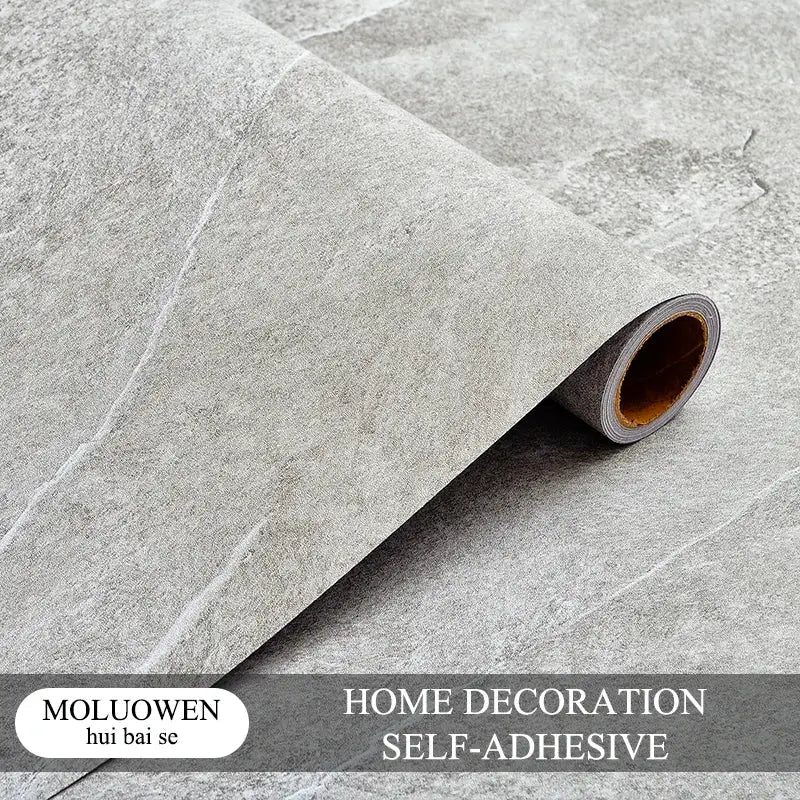 Nexa Decor Cement Gray PVC Floor Sticker Waterproof Self Adhesive Anti Slip Vinyl For Home And Hotel Use