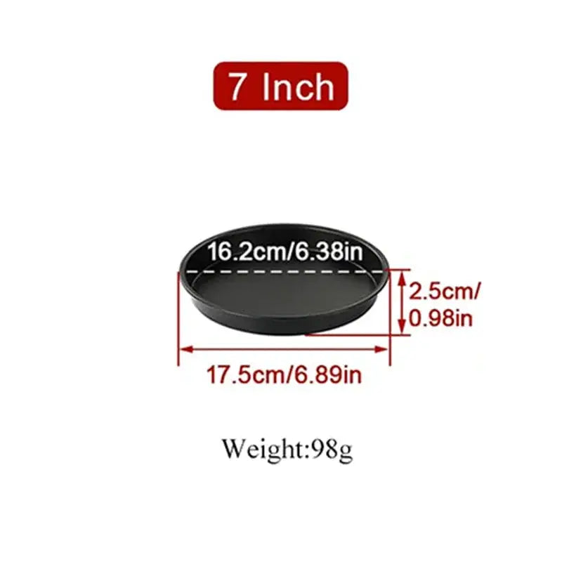 ChefCraft Round Cake Molds Set 6 7 8 Inch Nonstick Bakeware With Handles For Easy Release And Even Baking