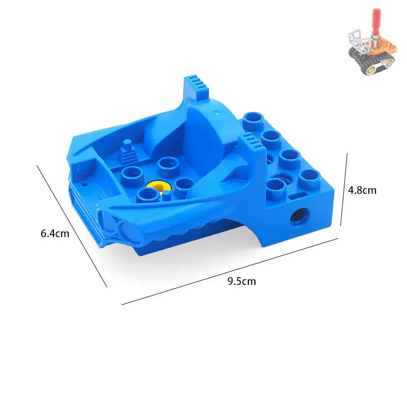 Big Building Blocks Traffic Mechanical Construction Set For Kids Compatible Large Bricks Educational Science Toy Gift