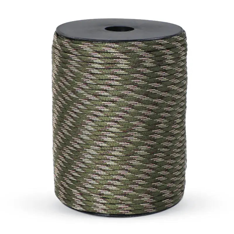 100m 50m 550 Paracord 9 Core Military Standard 4mm Outdoor Parachute Cord Survival Umbrella Tent Lanyard