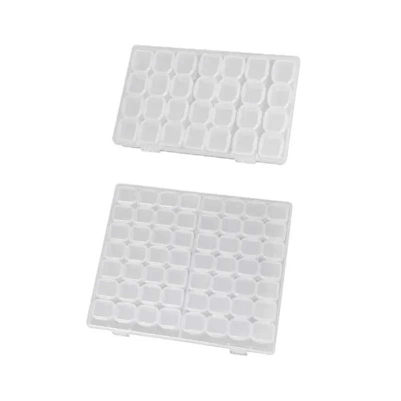 Portable Transparent Jewelry Box For Earrings And Necklaces With Antioxidation Tray And Travel Storage