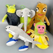 Tralalelo Tralala Plush Tungtungtung Italian Brainrot Al Tralalero Tralala Plush Doll Stuffed Soft Pillow Custom Toys