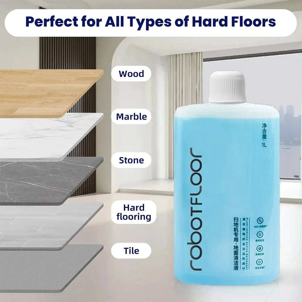 1L Floor Cleaning Solution For Roborock S8 Pro Ultra S8 MaxV Ultra Q Revo S7 Max Ultra S7MaxV Plus Vacuum Cleaners