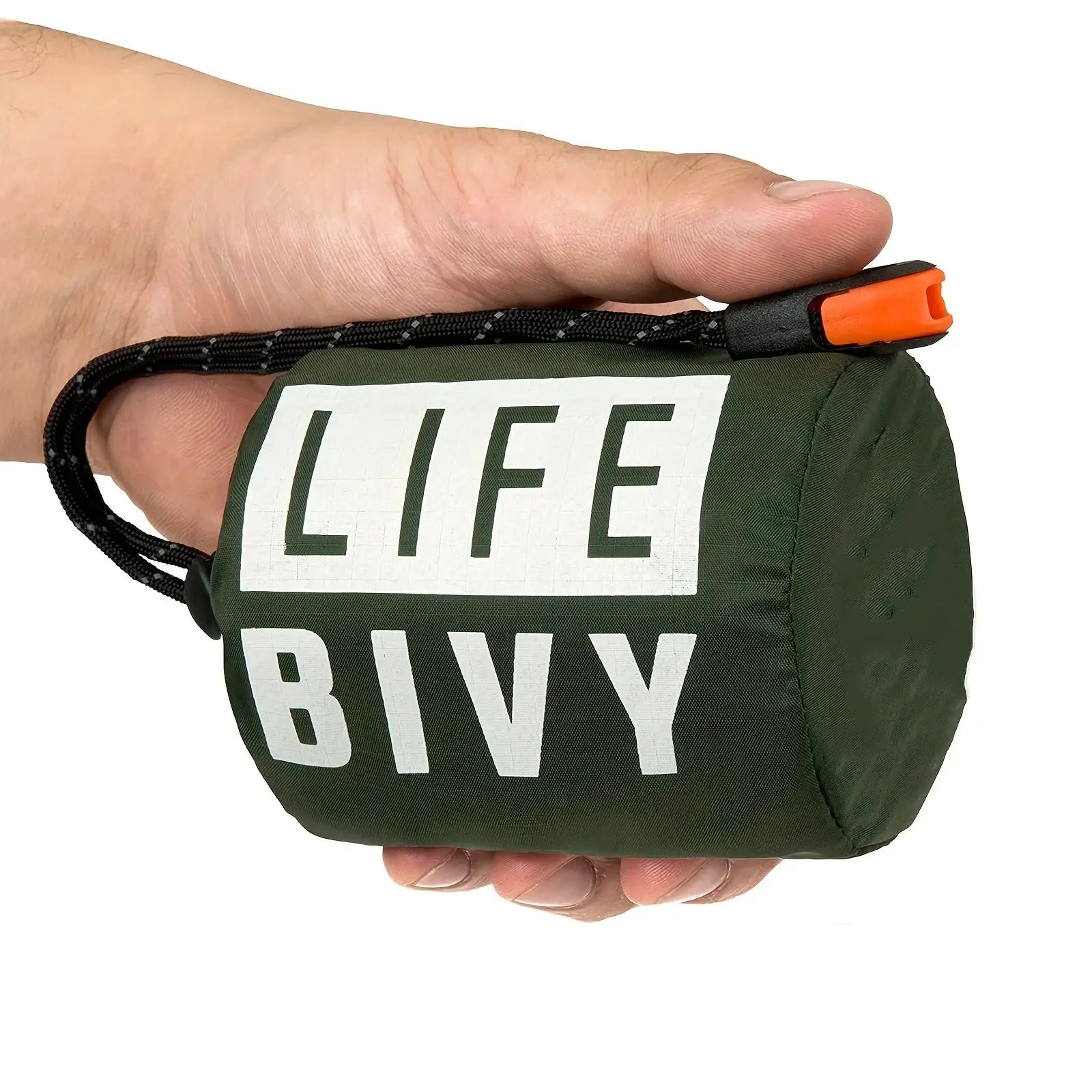 Portable Waterproof Emergency Survival Sleeping Bag Mylar Thermal Blanket Hiking Outdoor EDC First Aid Rescue Kit