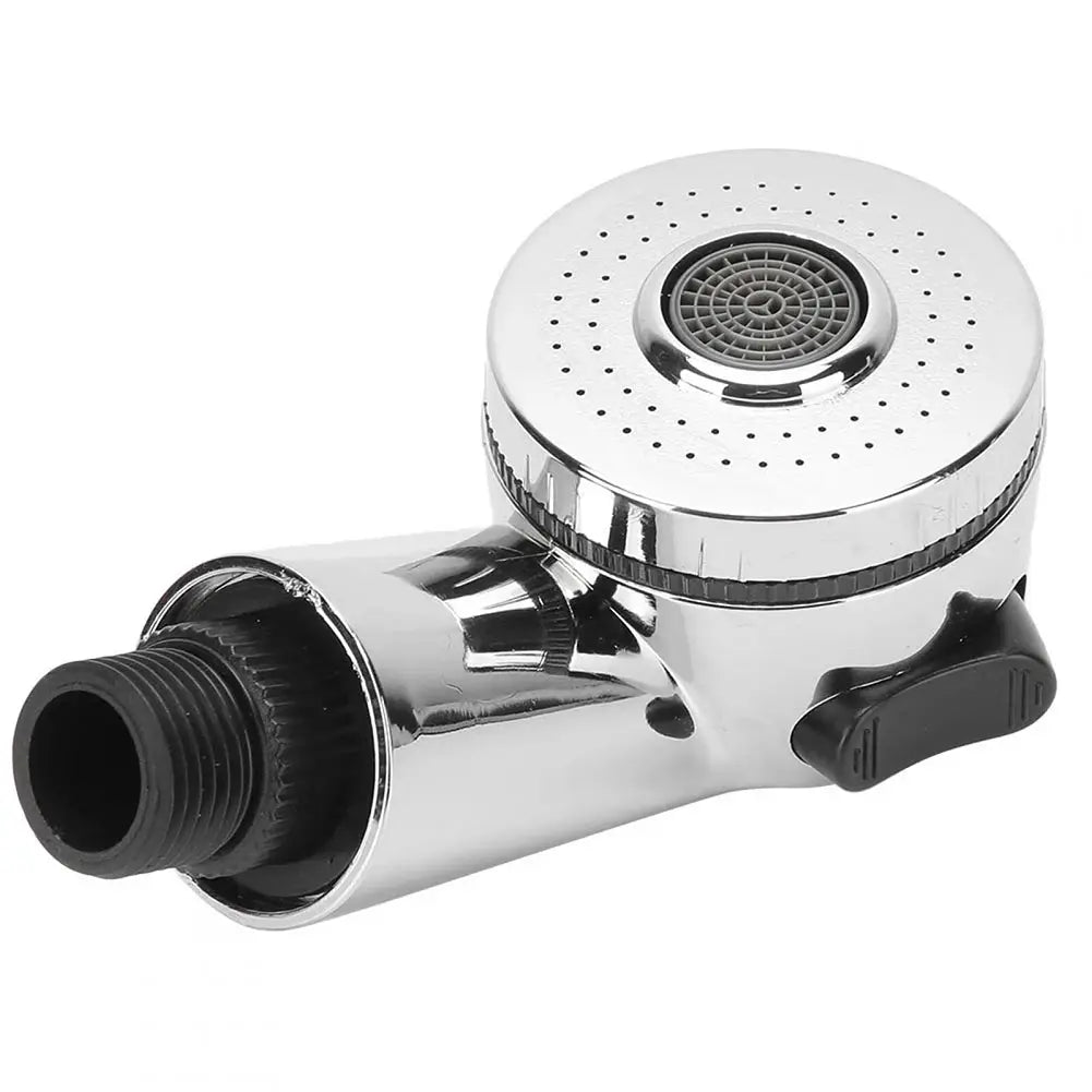 Shower head adapter by Simples Market, chrome G1/2, with side switch, water-saving bathroom accessory