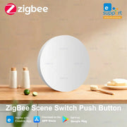 Ewelink Zigbee Smart Push Button Scene Switch For Wireless Automation And Zigbee2MQTT Compatibility
