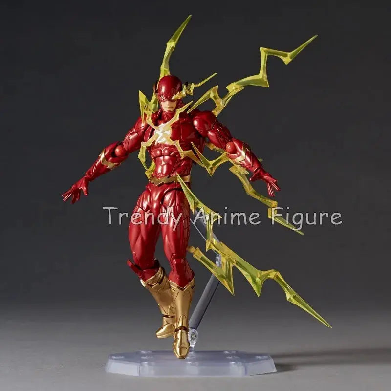 Revoltech Amazing Yamaguchi Flash Action Figure 17cm Movable Kaiyodo Flashpoint Model Collectible Toy