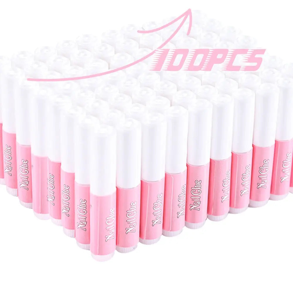 NailForge Super Strong Nail Glue For Acrylic And Press On Nails Quick Drying Long Lasting Bond Water Based Formula