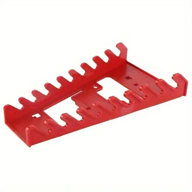 Plastic Wrench Rack Organizer Wall Mounted Socket Tray Tools Holder For Standard Wrenches Garage And Home