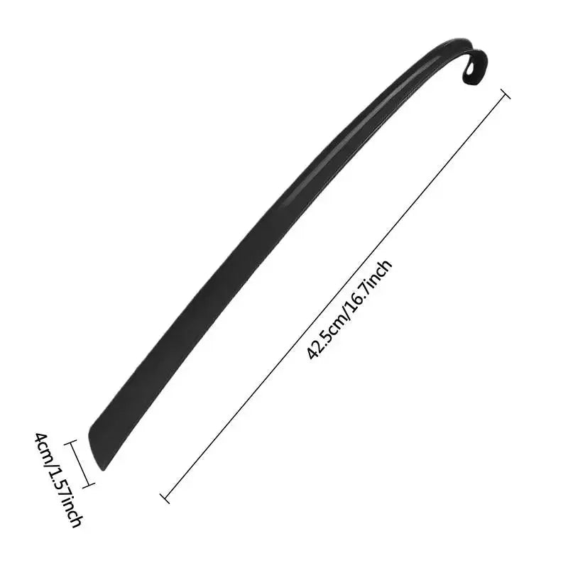 42.5cm Plastic Extra Long Shoehorn For Easy Shoe Dressing No Bending Lifters For Seniors And Pregnant Wearers