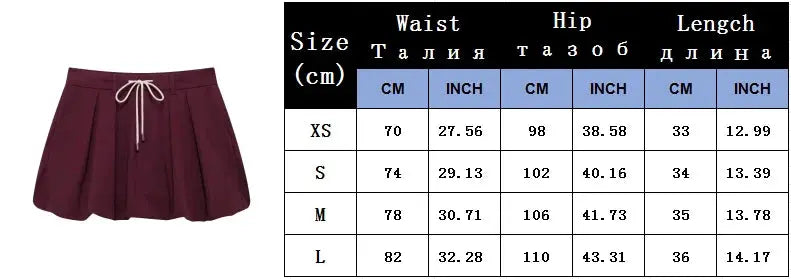 Casual Women Two Piece Set Lace Up Jacket Lantern Sleeve Mini Skirt