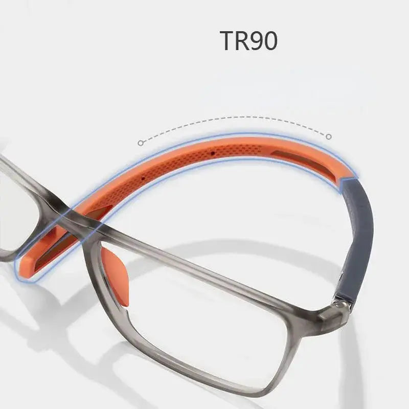 Lumiview Pro Anti Blue Light Reading Glasses Ultralight TR90 Sport Presbyopia Eyewear Up To 4 Diopters