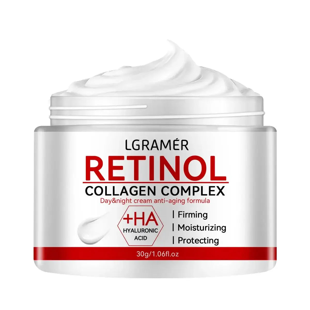 Retinol Lifting Firming Cream With Collagen And Vitamin C For Smooth Wrinkles Brightening Moisturizer