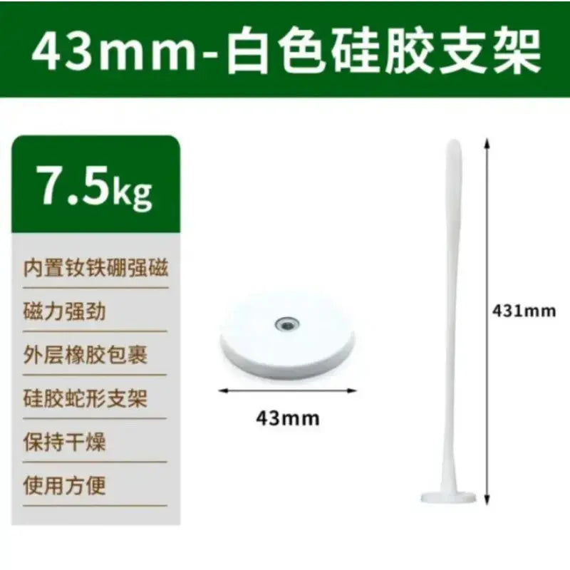Snake Shaped Silicone Magnetic Door Bracket For Front Loading Washing Machine Strong Magnet Door Holder