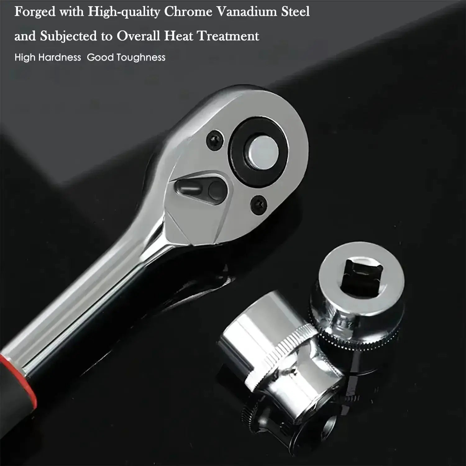 New Upgrade Wrench Socket Set For Cars Boats Motorcycles And Bicycles Repair Tool Kit Durable All In One