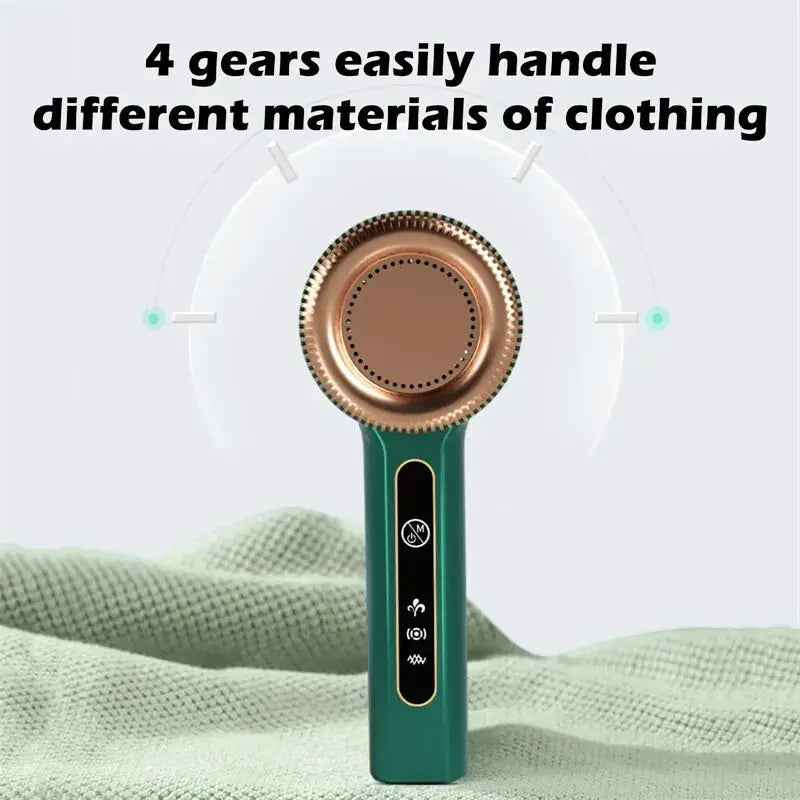 NovaLint Rechargeable Lint Remover USB Electric Hair Ball Fuzz Trimmer For Clothes And Sweaters