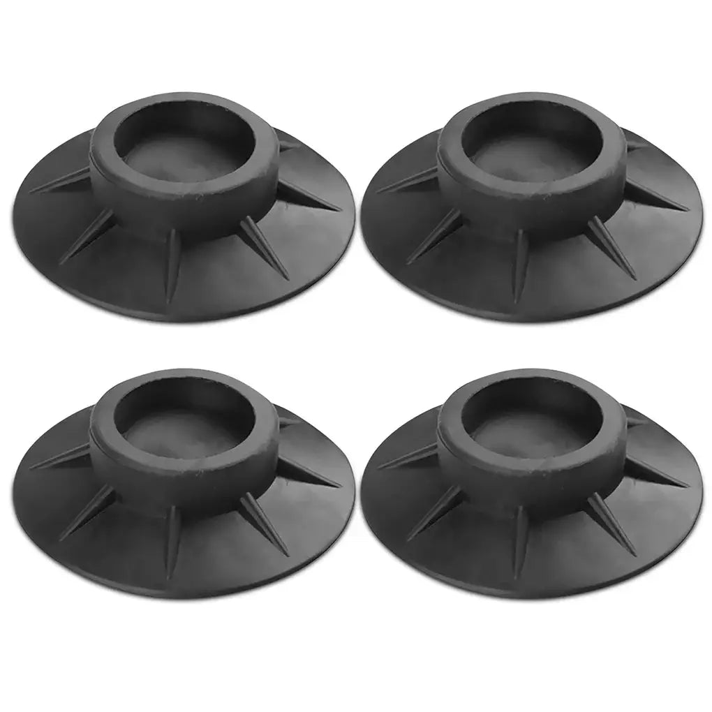 4 Piece Anti Vibration Feet Pads Rubber For Washing Machine Floor Protection Non Slip Dampers Stand