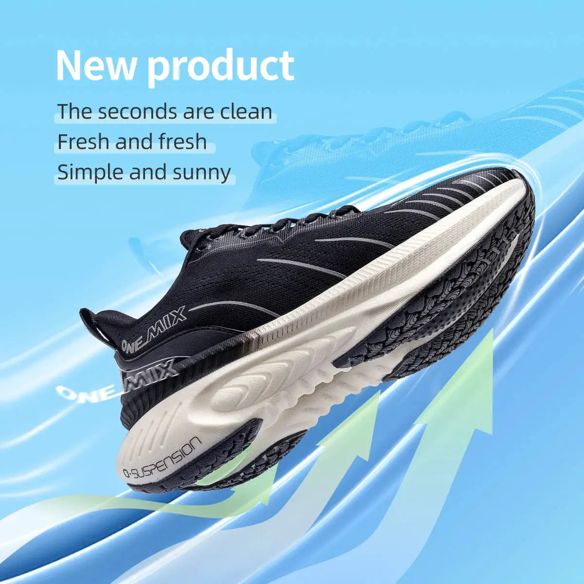 Onemix Cushioning Running Shoes For Men And Women Lightweight Non Slip Lace Up Athletic Sneakers For Heavy Runners