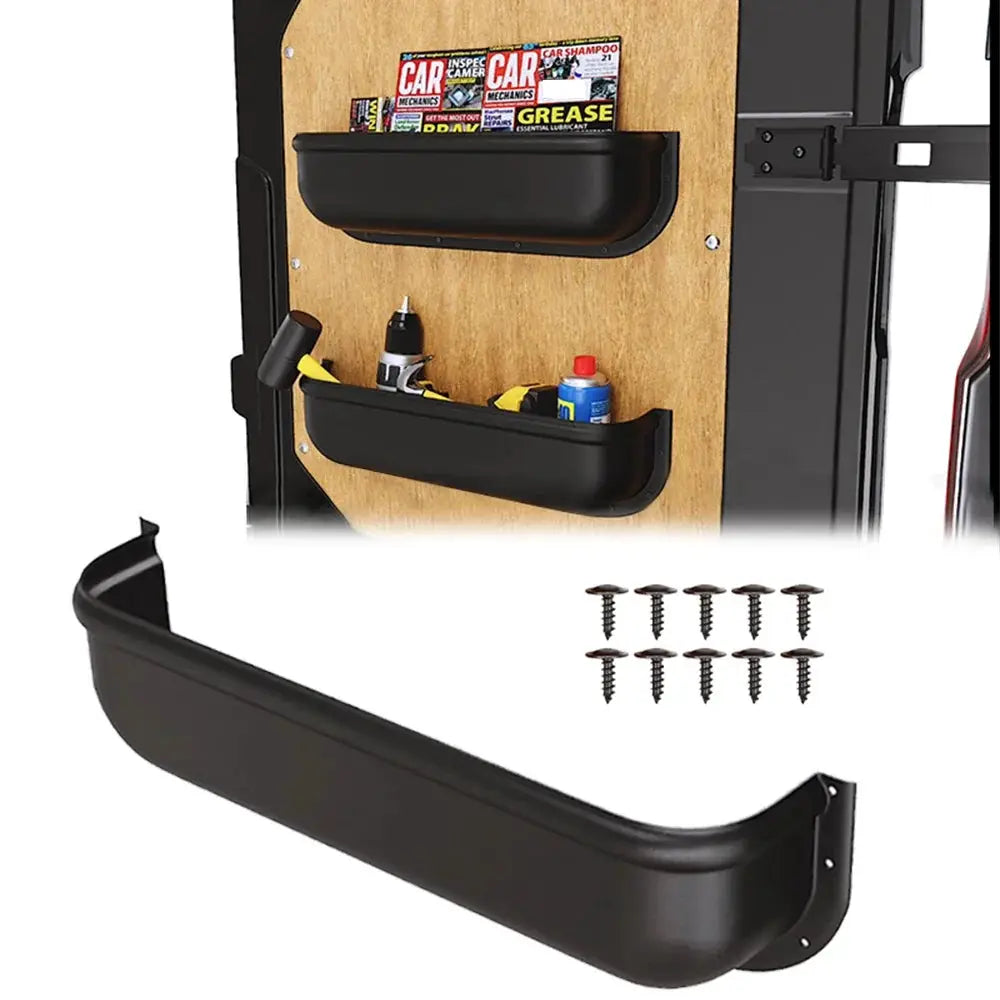 Universal Car Door Handle Storage Box for Van and Camper Fit Door Panel Tray Armrest Organizer Cover