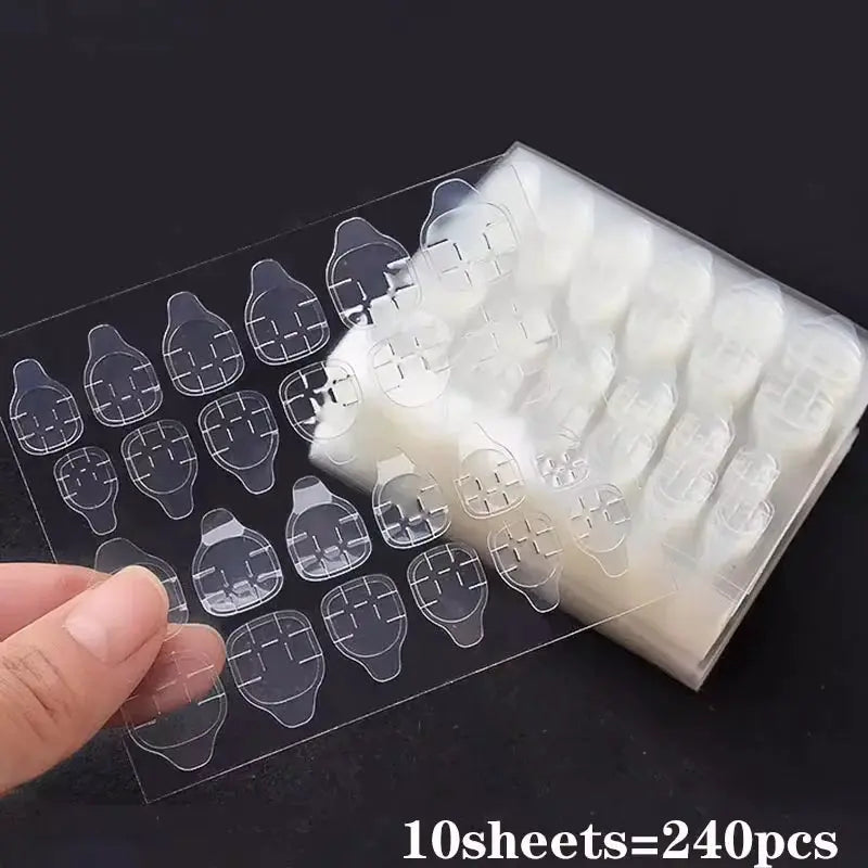 Aurora Nails Transparent Magnetic Nail Stand For Acrylic False Nails Holder For Training And Display
