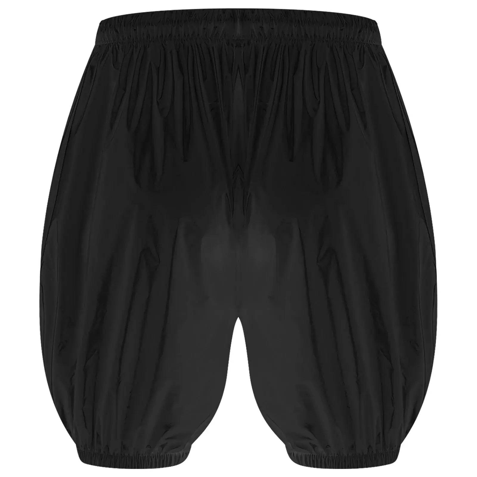 Waterproof adult diaper cover shorts from Simples Market; black, reusable, leak-proof